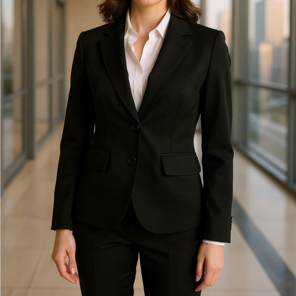 J. Crew‎ Wool Black Blazer